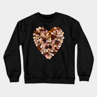 Hands heart vintage Crewneck Sweatshirt